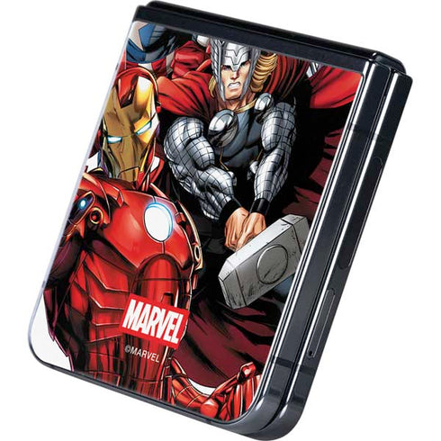 Marvel Avengers Team Galaxy Z Flip5 5G Skin